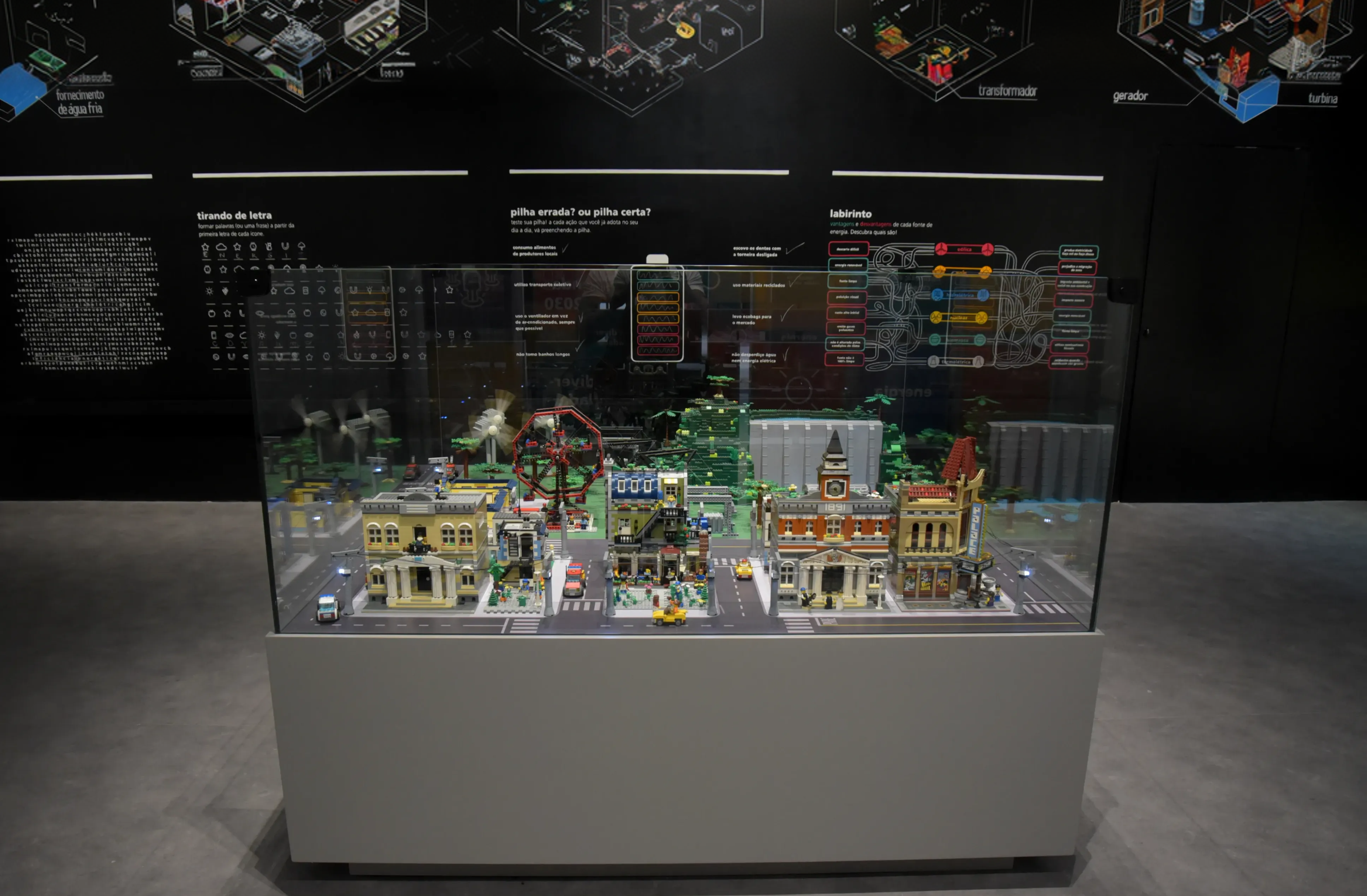 Maquete do novo Museu Light da Energia